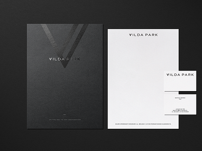 Vilda Park brand branding lettering logo type typography