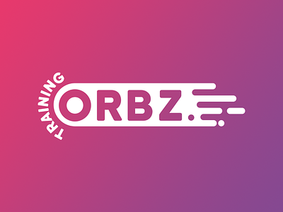 Training Orbz 2d branding clean design logo minimal