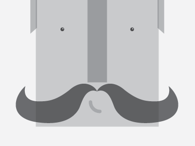 Shades of Gray 50 gray illustration mustache shades sketchcharacter