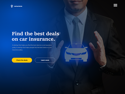 Car insurance design. car insurance web design car websites graphic designer insurance designs insurance website ui design webdesign website design website designer