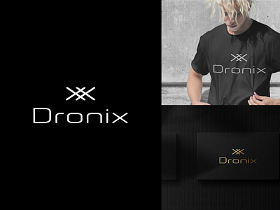 Minimal Logo Design - Dronix