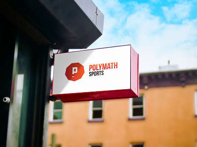 Polymath Sports Logo Design branding design flat illustration logo logo design logo design challenge logo design concept logo mockup mockup