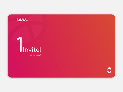 Dribbble Invitation