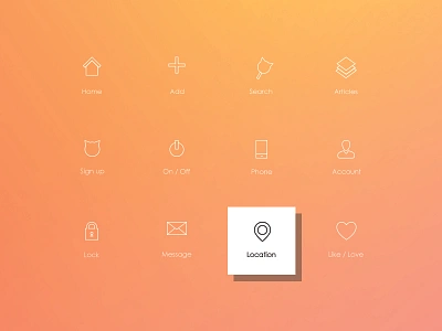 Icons pack clear design flat icon glyphies icon icon collection icon kit icon set icons pack icons set ikon ikons simple design