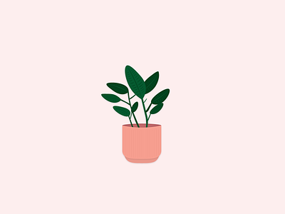 plant doodle illustration illustrator minimal plant