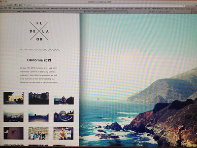 California 2013 fabian delaflor graphic design ui web web design website