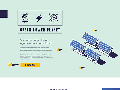 Green Power Planet branding design