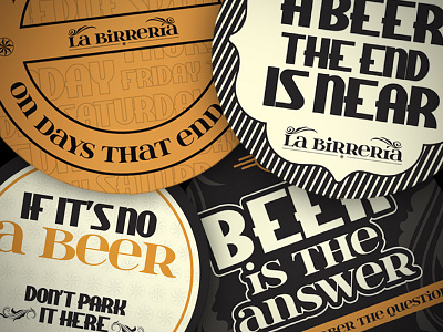 Beer Coasters beer coasters quotes typography