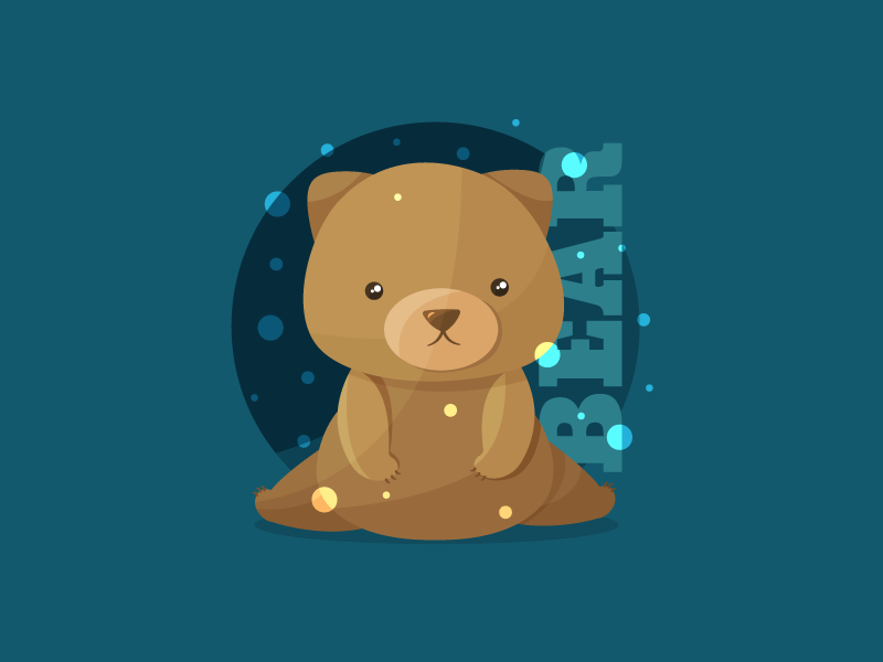 Bear For Freepik By Jo Silva On Dribbble