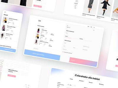 Colorshake E-commerce Fashion Shop design e comerce ecommerce fashion mobile design shop shopify ui ux web web design