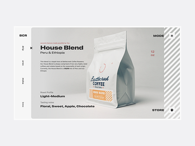 ☕️ Craft Coffee Catalog catalog coffee commerce header main page minimalistic product shop store ui web white