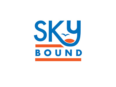 Daily Logo Challenge #12 Sky Bound airline logo.