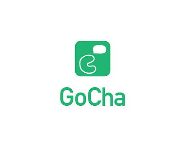 Logo Challenge Social Media #34 GoCha branding chating dailylogo dailylogochallenge design illustration logo logodesign social social media socialmedia vector