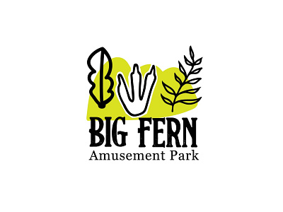 Logo Challenge #35 Dinosaur Amusement Park