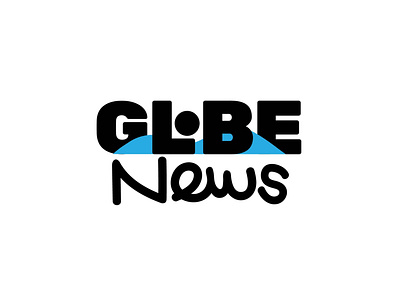 Logo Challenge #37 News Network - Globe News branding dailylogo dailylogochallenge design globe news illustration logo logodesign news typography