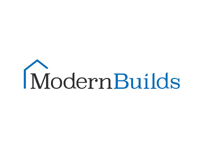 Daily Logo Challenge #43 Modern Builds architecture branding building dailylogo dailylogochallenge design illustration logo logodesign modern typography vector