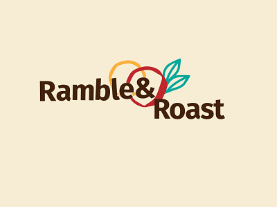 Daily Logo Challenge #44 Food Truck - Ramble & Roast branding dailylogo dailylogochallenge design food and drink food trucks illustration logo logodesign ramble and roast restaurant typography vector