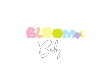 Daily Logo Challenge #46 baby apparel - Bloom Baby apparel apparel logo babies baby branding dailylogo dailylogochallenge design illustration infants logo logodesign toddlers typography vector