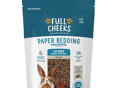 Full Cheeks 3D packaging mock up for PetSmart