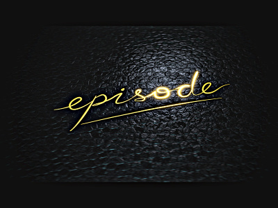 Episode branding event logo render