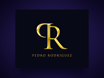 Pedro Rodríguez - Gold style logo dominican republic gold logo pedro rodriguez santo domingo
