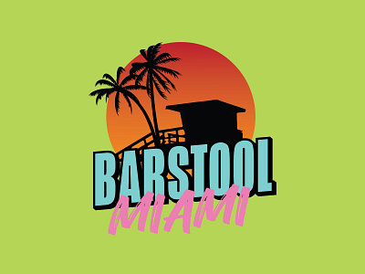 Barstool Miami Concept 2
