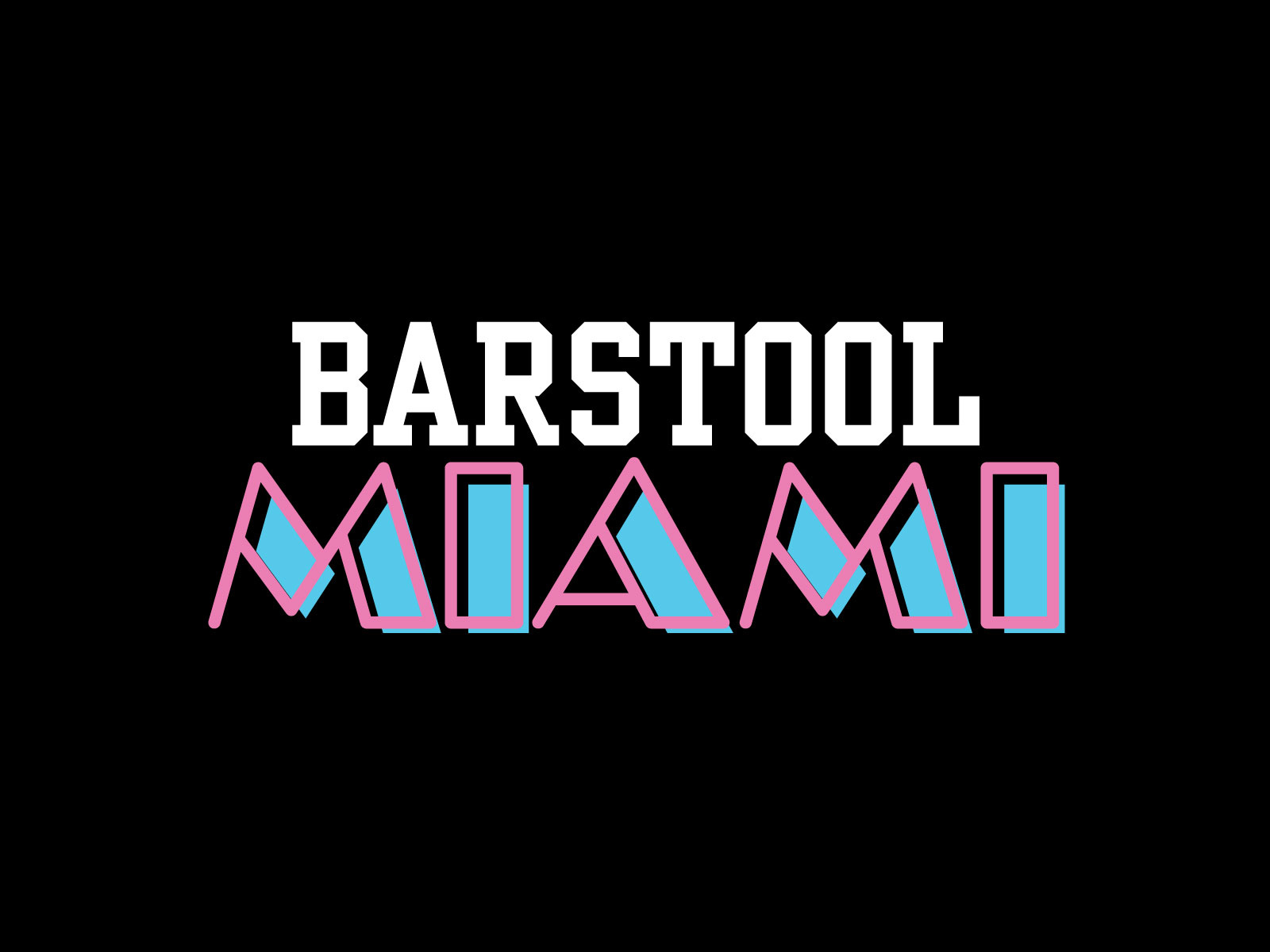 Barstool Miami Concept 3 by Eric Hammersmith on Dribbble