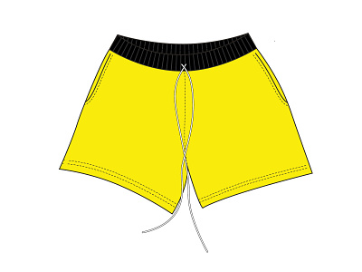 Mesh Shorts CAD / Tech Pack