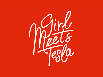 Girl Meets Tesla Branding
