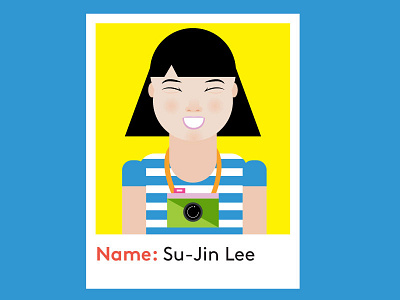 Young Persona design illustration personas ui ux charater