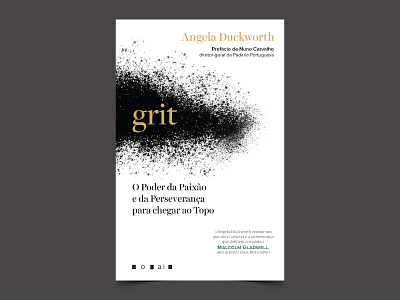 Grit angela duckworth book cover grit minimal typography