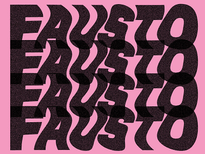 Carmo, Chiado and the apparitions of Fausto distort editorial faust fonts gradient lisbon ninai pink portugal typography