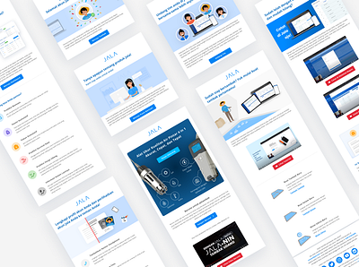 Jala Onboarding Email blue design email email design illustration ui ux vector web