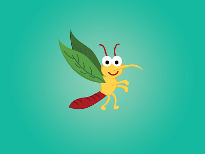 Hi Lite Mascot art branding design illustration illustrator insect vector