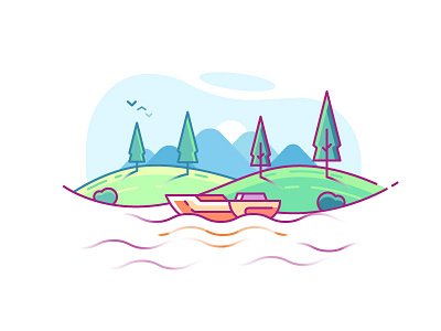 Boat illustration