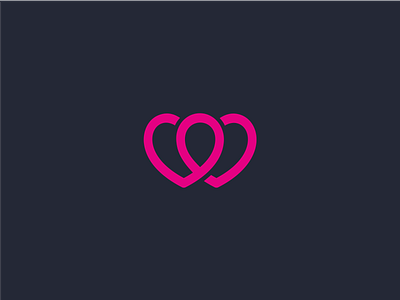 Multilove heart logo love relationship valentine s day web chat wedding wellness