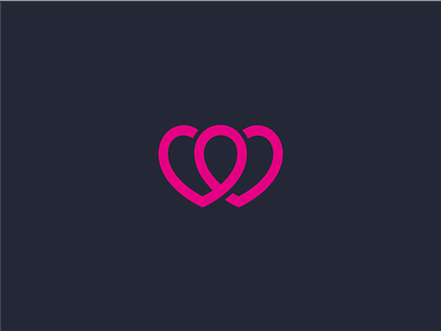Multilove heart logo love relationship valentine s day web chat wedding wellness