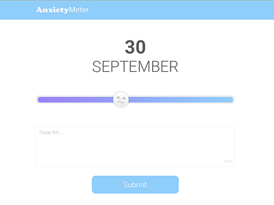 AnxietyMeter ui web