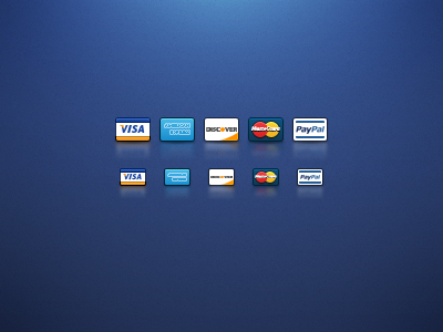 Credit Card Icons american express checkout credit cards discover icons paypal visa