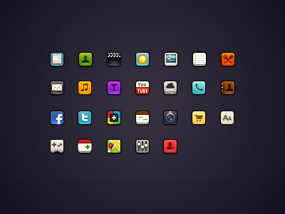 Mini iOS Icons