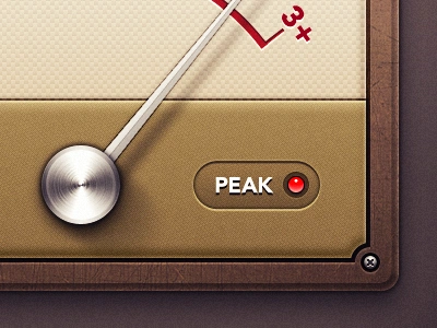 iOS Meter display icon ios retina textures vu meter