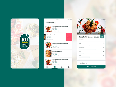 Smart Food android app application design ios ui ux