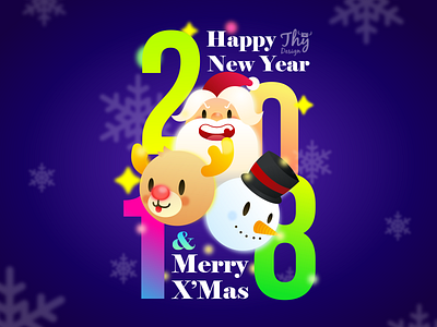 Happy New Year 2018 & Merry X'Mas