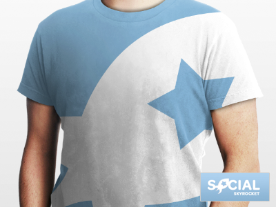 Tshirt Design w Logo Mark for client design icon logo social web