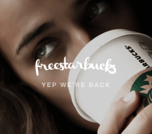 Freestarbucks.org the relaunch is inevitably upon us addict awesome coffee drug free happy love starbucks