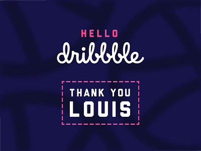 Hello Dribbble!