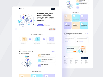 HomeService Landing Page