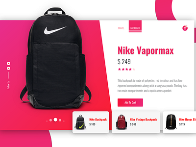 Product detail website page design ecommerce trending ui ux website