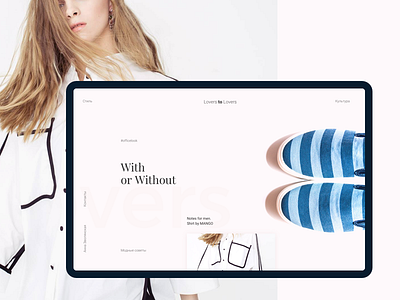 Fashion ecommerce onepage concept website layout clean concept ecommerce fashion flat grid onepage slider ui ux website