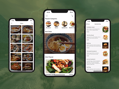 Restaurant App Template for iOS and Android